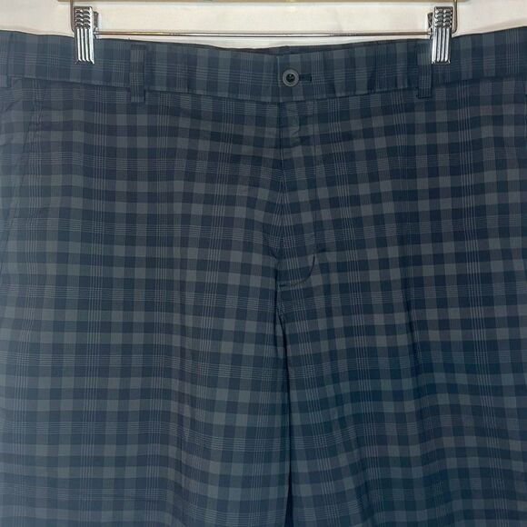 Nike Mens Black Gray Golf Shorts size 38 Dri Fit RN# 56323 - Picture 2 of 8